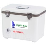 19 Qt. Medium Engel® Cooler - 3456 WHT White Label 19 Qt. Medium Engel® Cooler - 3456 WHT White Label