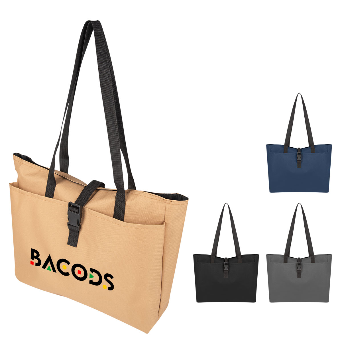 Bianca Buckle Tote Bag 1