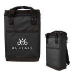 Summit 24 Can Cooler Backpack - 35095 BLKBLK Silkscreen Summit 24 Can Cooler Backpack - 35095 BLKBLK Silkscreen