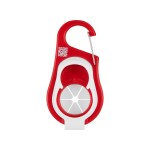 Towel & Water Bottle Holder Carabiner - 75079 RED Back Back Towel & Water Bottle Holder Carabiner - 75079 RED Back Back