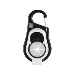 Towel & Water Bottle Holder Carabiner - 75079 BLK Back Back Towel & Water Bottle Holder Carabiner - 75079 BLK Back Back