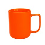 12 Oz. Delton Ceramic Mug - 8125 ORN Blank 12 Oz. Delton Ceramic Mug - 8125 ORN Blank