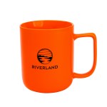 12 Oz. Delton Ceramic Mug - 8125 ORN Ceramic 12 Oz. Delton Ceramic Mug - 8125 ORN Ceramic