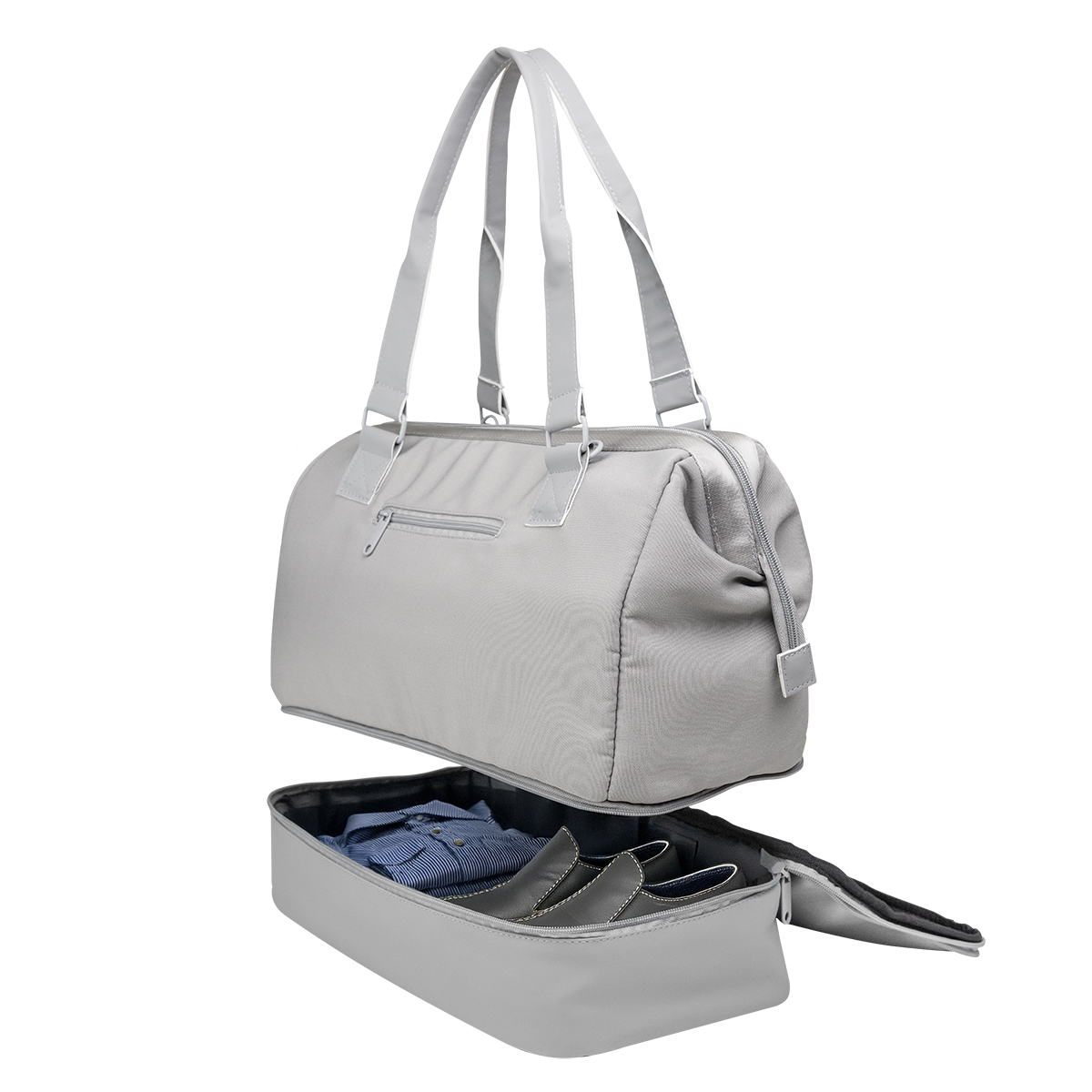 The Weekender Mini Travel Bag With Drop Bottom 1