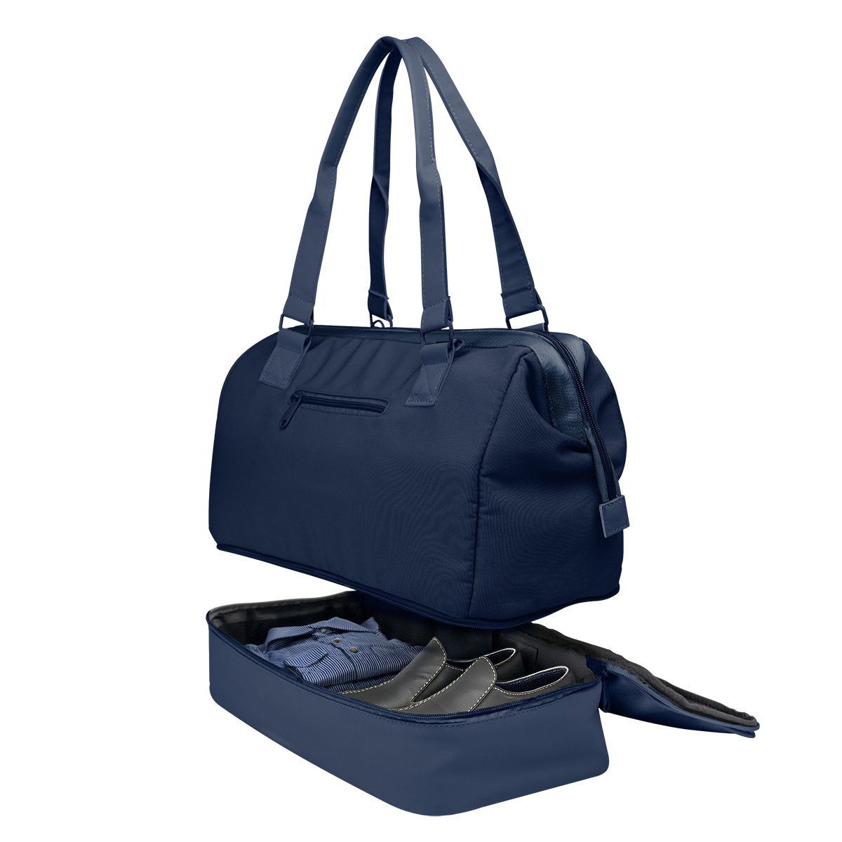 The Weekender Mini Travel Bag With Drop Bottom 1