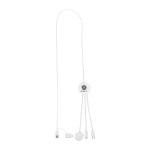 3' Multi-charging Cable With Watch Dock - 25226 WHT Padprint 3' Multi-charging Cable With Watch Dock - 25226 WHT Padprint