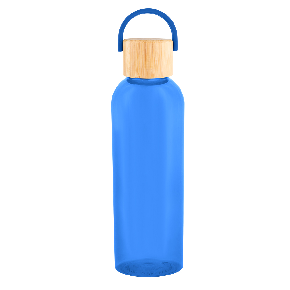 20 Oz. Ally Rpet Bottle With Bamboo Lid And Easy Carry Handle 1