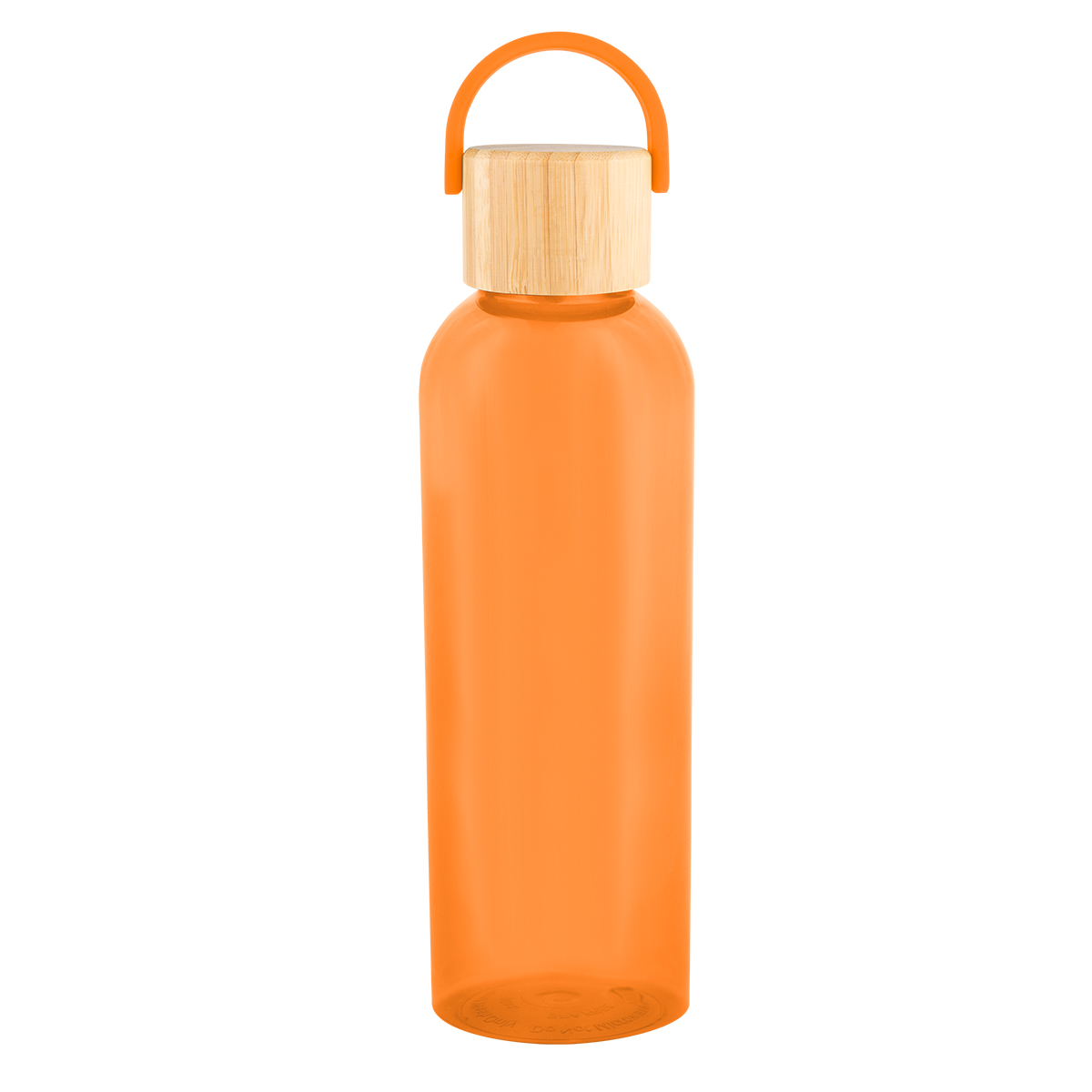 20 Oz. Ally Rpet Bottle With Bamboo Lid And Easy Carry Handle 1