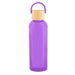 20 Oz. Ally Rpet Bottle With Bamboo Lid And Easy Carry Handle - 50255 TRNPUR Blank 20 Oz. Ally Rpet Bottle With Bamboo Lid And Easy Carry Handle - 50255 TRNPUR Blank