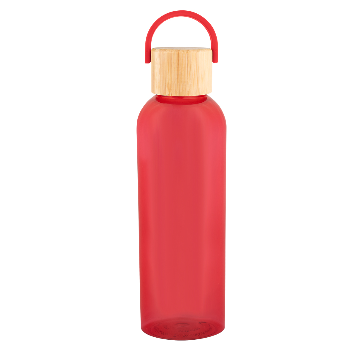 20 Oz. Ally Rpet Bottle With Bamboo Lid And Easy Carry Handle 1