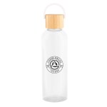 20 Oz. Ally Rpet Bottle With Bamboo Lid And Easy Carry Handle - 50255 CLR Silkscreen 20 Oz. Ally Rpet Bottle With Bamboo Lid And Easy Carry Handle - 50255 CLR Silkscreen