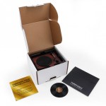 Turntable Wireless Speaker With Custom Record Envelope - 25344 Packaging Turntable Wireless Speaker With Custom Record Envelope - 25344 Packaging