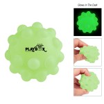 Glow-in-the-dark Push Pop Ball - 80051 GRNGLO Padprint Glow-in-the-dark Push Pop Ball - 80051 GRNGLO Padprint