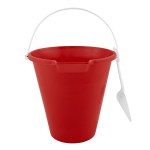 3.3 Liter Pail & Shovel - 80105 RED Blank 3.3 Liter Pail & Shovel - 80105 RED Blank