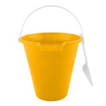 3.3 Liter Pail & Shovel - 80105 YEL Blank 3.3 Liter Pail & Shovel - 80105 YEL Blank