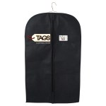 Non-woven Garment Bag - 3035 BLK Silkscreen Non-woven Garment Bag - 3035 BLK Silkscreen