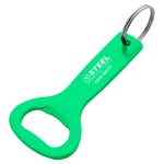 Aluminum Bottle Opener Key Ring - 2084 RED Laser Aluminum Bottle Opener Key Ring - 2084 RED Laser