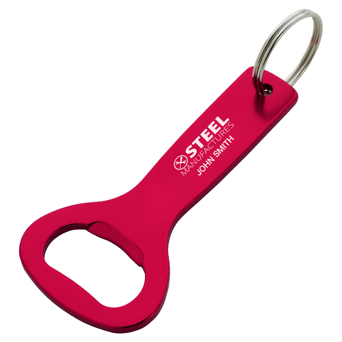 Aluminum Bottle Opener Key Ring 1