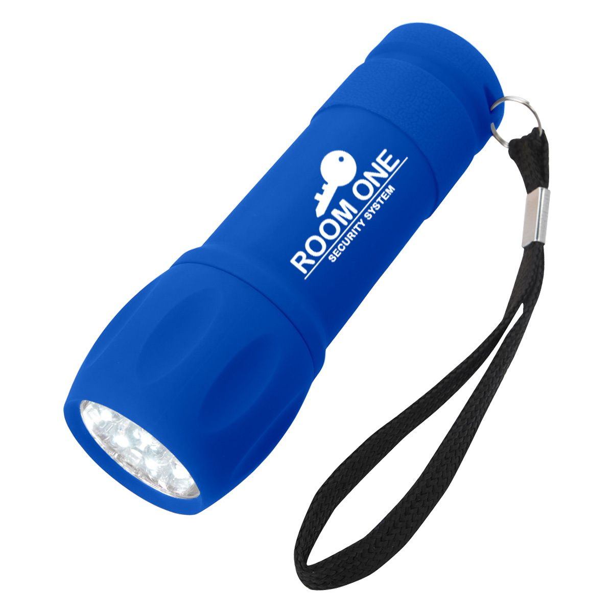 Rubberized Torch Light With Strap 1