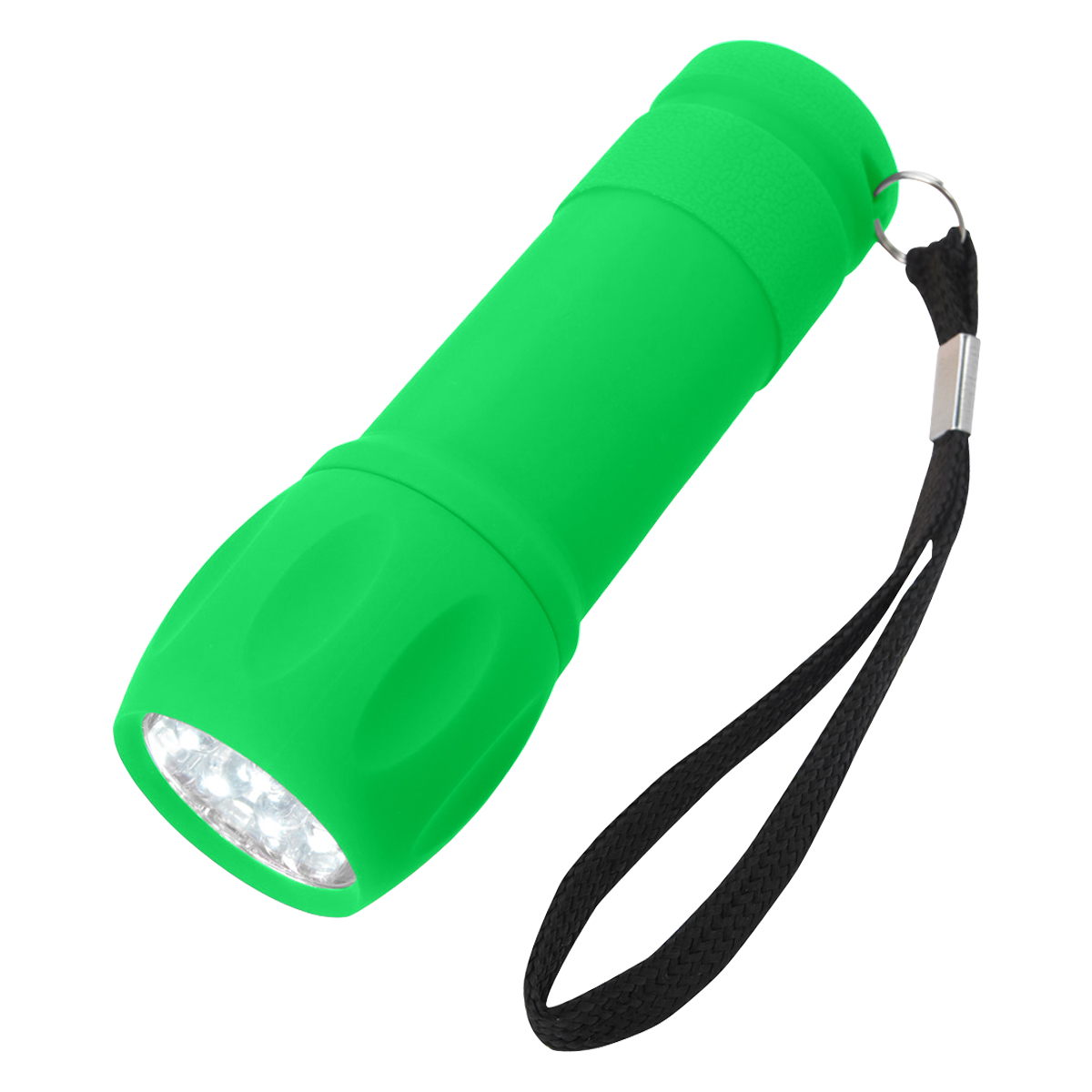 Rubberized Torch Light With Strap 1