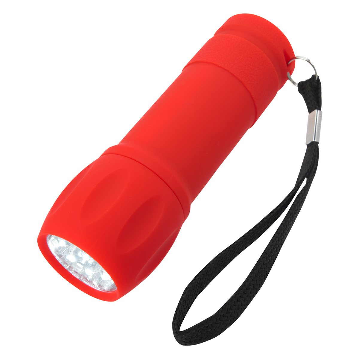 Rubberized Torch Light With Strap 1