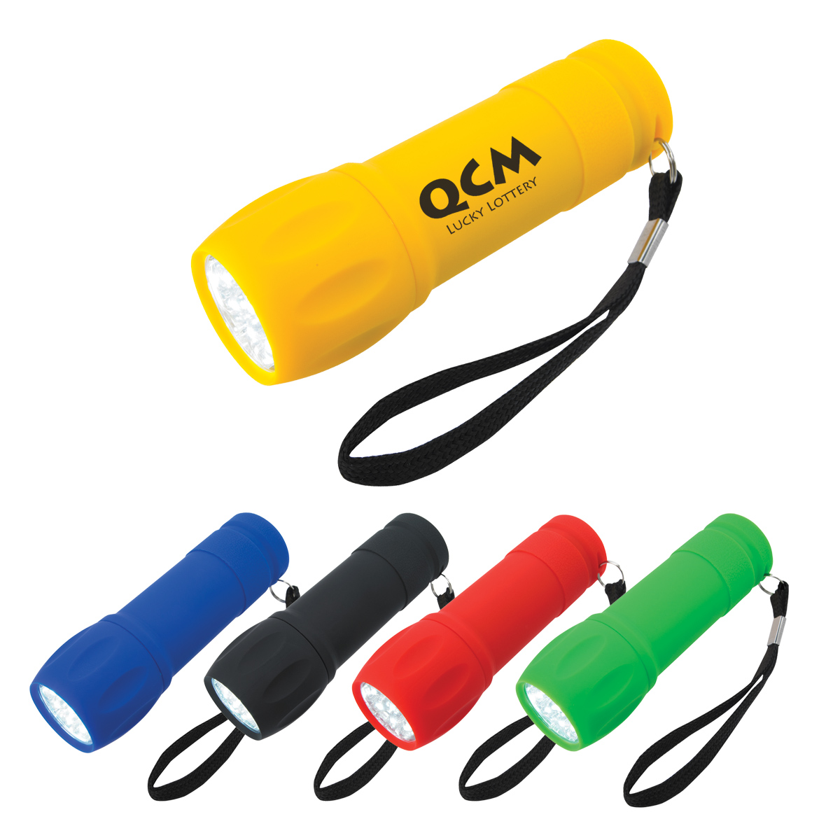 Rubberized Torch Light With Strap 1 Rubberized Torch Light With Strap 1