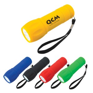 Rubberized Torch Light With Strap 1 Rubberized Torch Light With Strap 1