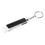 Bottle Opener/phone Stand Key Chain - 206 WHTBLK Blank Bottle Opener/phone Stand Key Chain - 206 WHTBLK Blank