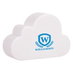 Cloud Shape Stress Reliever - 4079 WHT Silkscreen Cloud Shape Stress Reliever - 4079 WHT Silkscreen