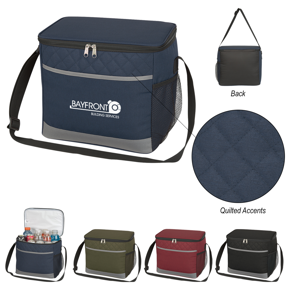 Carter Quilted Cooler Bag 1