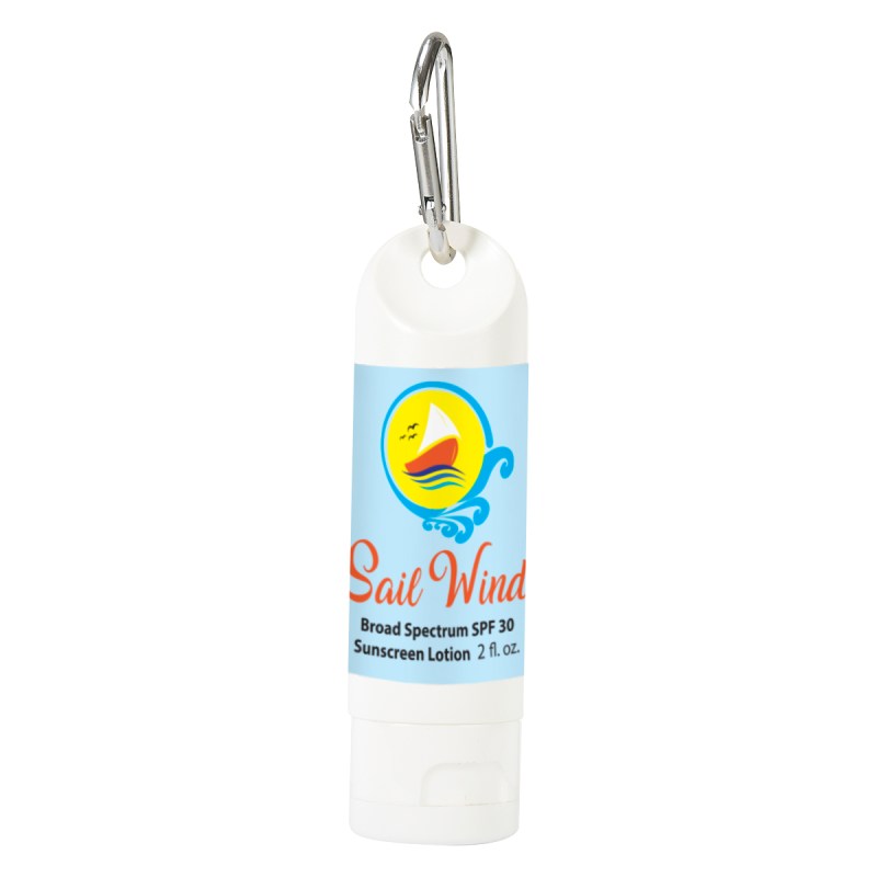 2 Oz. Spf 30 Sunscreen Lotion Carabiner Bottle 1 2 Oz. Spf 30 Sunscreen Lotion Carabiner Bottle 1