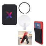 Magnetic Phone Wallet And Stand - 23559 BLK 4CP Magnetic Phone Wallet And Stand - 23559 BLK 4CP