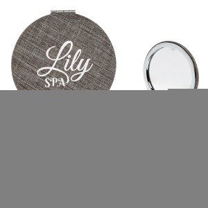 Arden Heathered Compact Mirror 1 Arden Heathered Compact Mirror 1