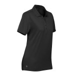 Stormtech Eclipse Women's H2xdry Pique Polo - PG1W BLACK SIDE Stormtech Eclipse Women's H2xdry Pique Polo - PG1W BLACK SIDE