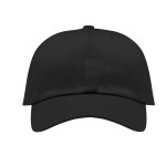 Yp Classics® Classic Dad Cap - 15045 BLK Front Yp Classics® Classic Dad Cap - 15045 BLK Front
