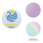 Acrylic Coaster - Circle - 75072 WHT 4CP Acrylic Coaster - Circle - 75072 WHT 4CP