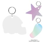 Acrylic Key Tag - Custom Shape 6" 2 Acrylic Key Tag - Custom Shape 6" 2