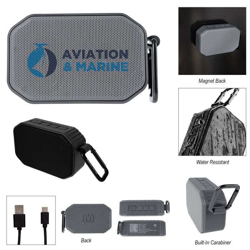 Mini Magnet Speaker With Carabiner 1 Mini Magnet Speaker With Carabiner 1