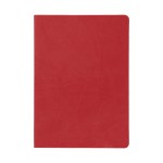 Theo Recycled Pu Notebook With Kraft Paper And Sticky Notes - 65053 FSCRED Blank Theo Recycled Pu Notebook With Kraft Paper And Sticky Notes - 65053 FSCRED Blank