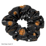 Sublime Series Scrunchie - 85041 WHT 4CP Sublime Series Scrunchie - 85041 WHT 4CP
