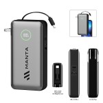 20,000 Mah Phonesuit® Journey Ac All-in-one Portable Battery Pack & Wall Adpater - 29030 GRA Silkscreen 20,000 Mah Phonesuit® Journey Ac All-in-one Portable Battery Pack & Wall Adpater - 29030 GRA Silkscreen