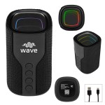 Abyss Rabs Light-up Mirror Speaker - 25681 BLK Padprint Abyss Rabs Light-up Mirror Speaker - 25681 BLK Padprint