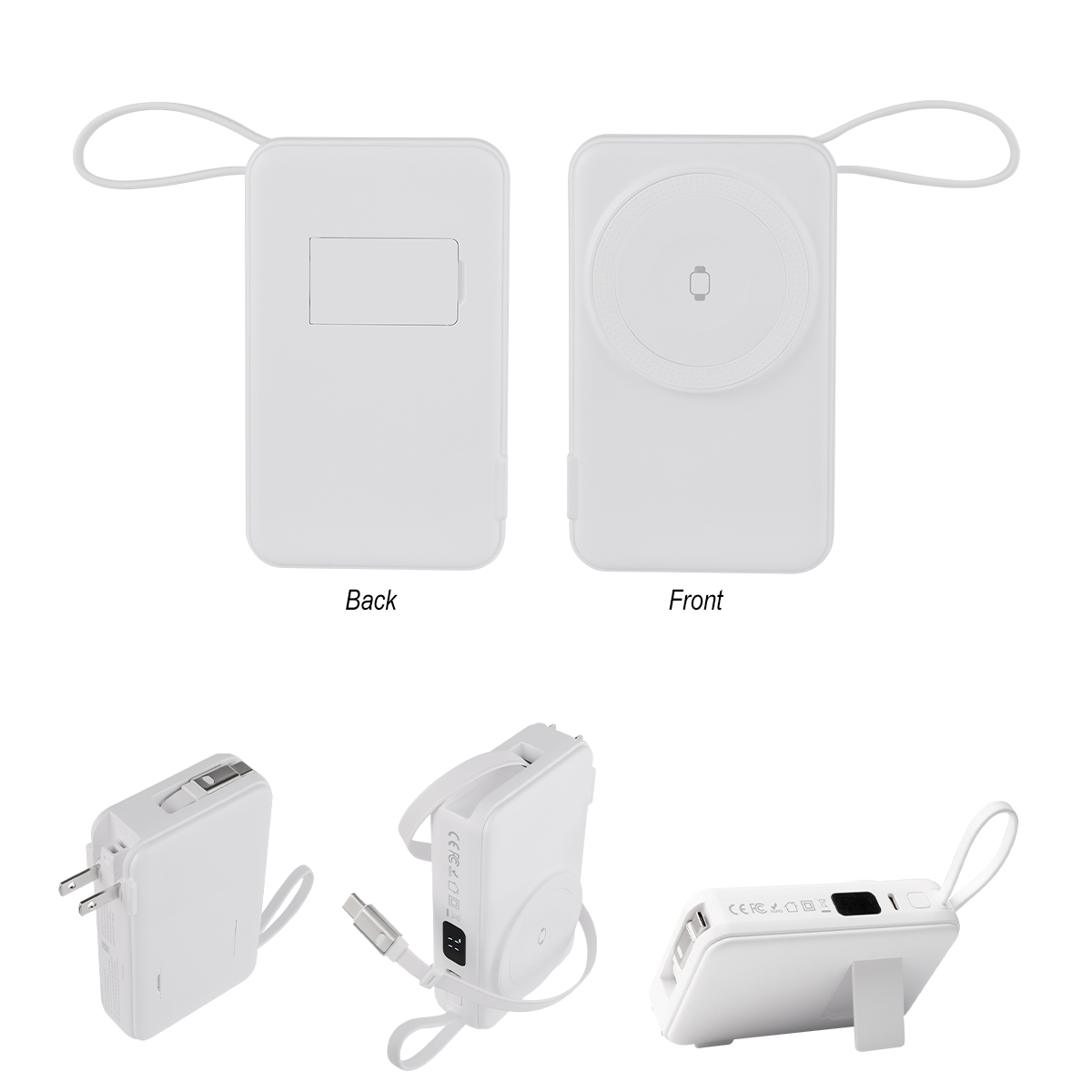 10,000 Mah 5-in-1 Universal Charger & Power Bank 2.0 1