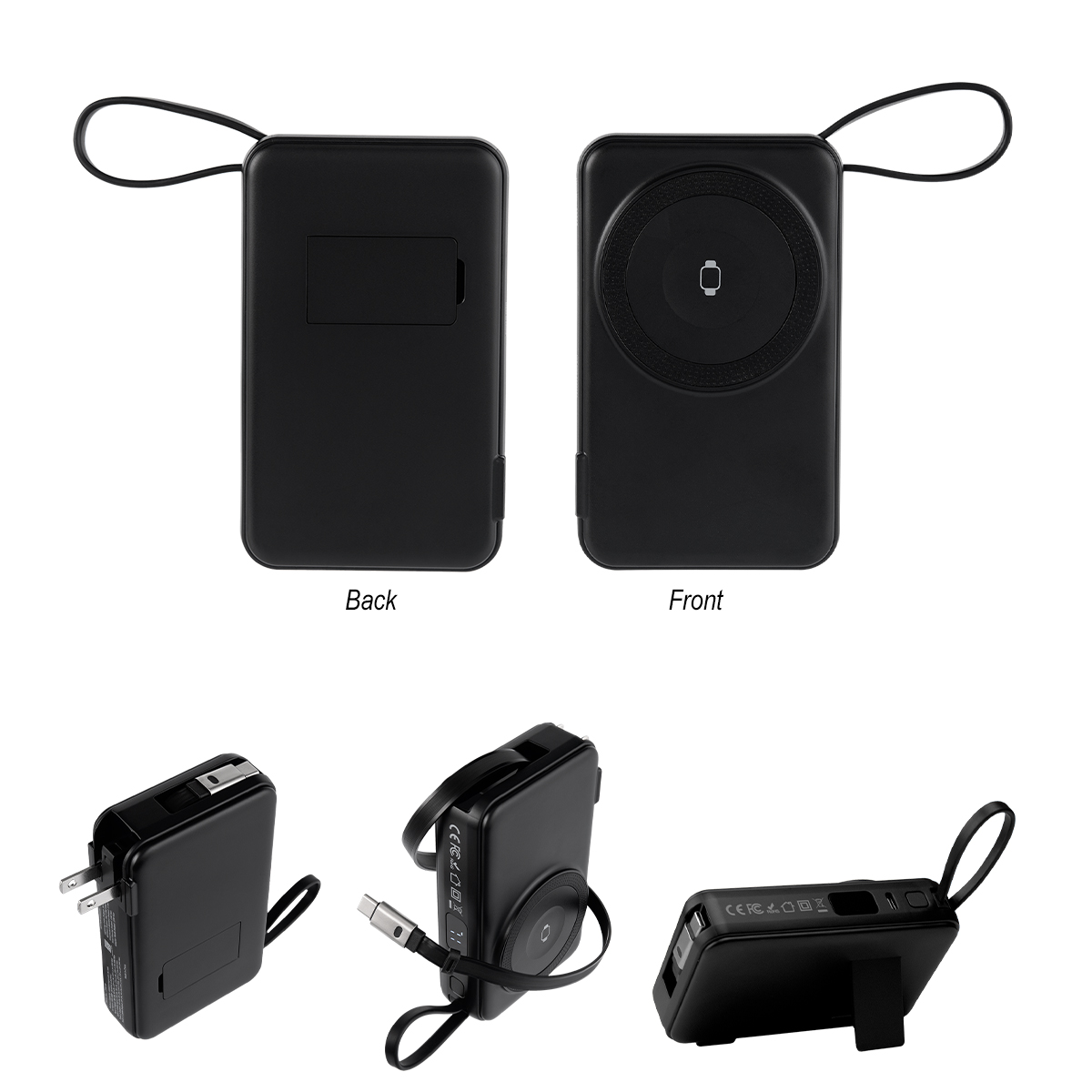 10,000 Mah 5-in-1 Universal Charger & Power Bank 2.0 1