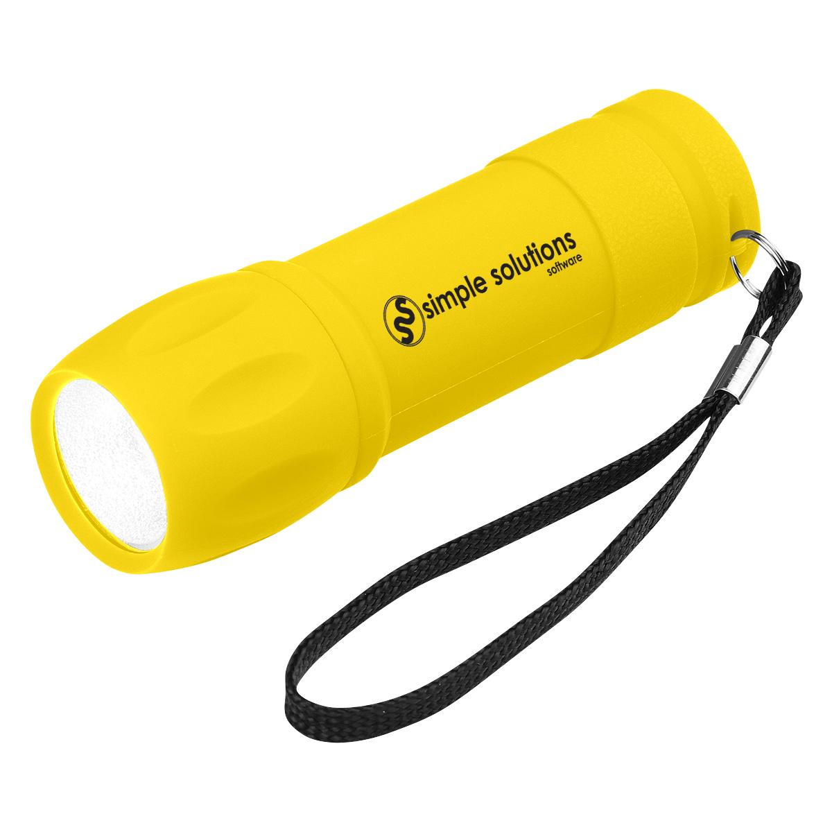Rubberized Cob Light With Strap 1