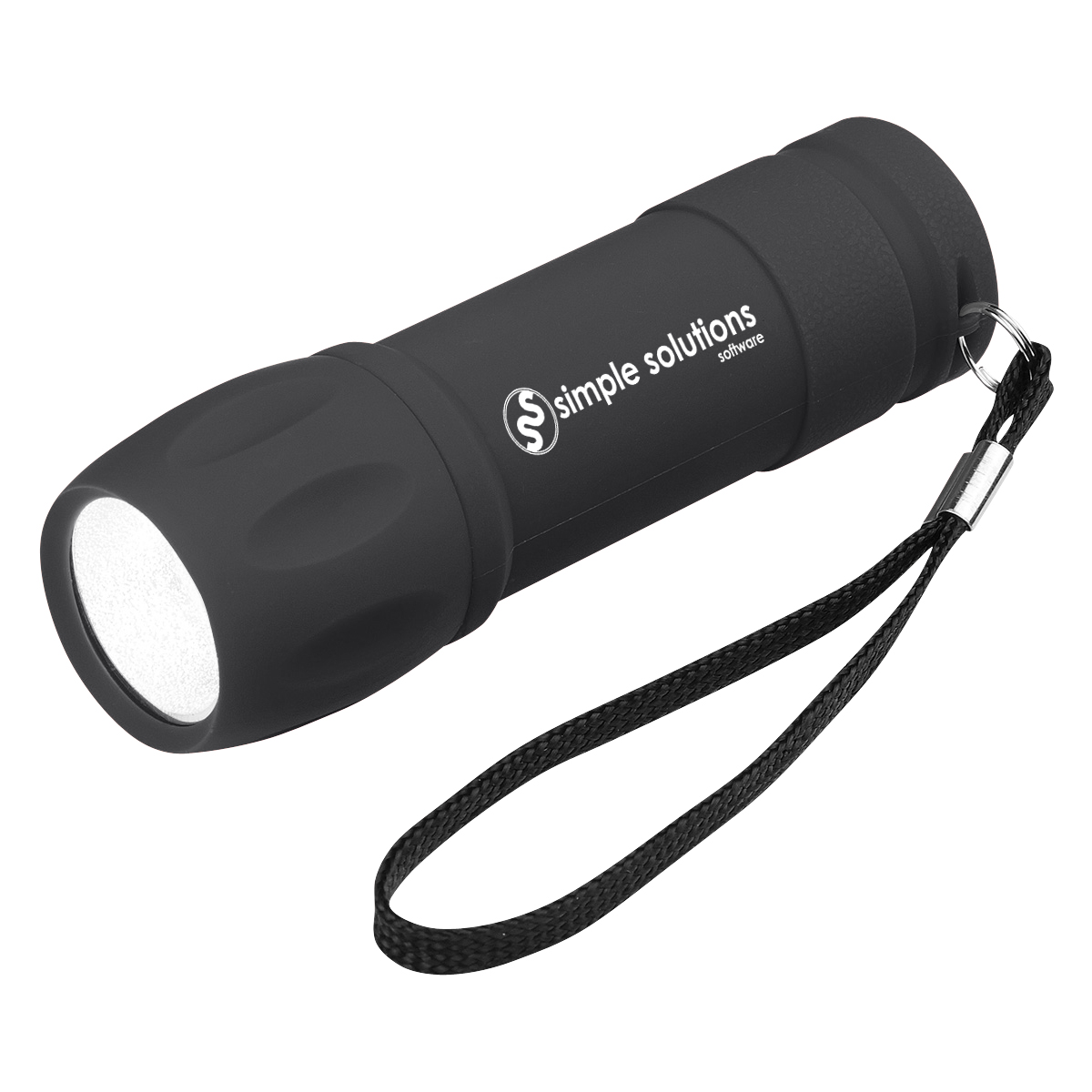 Rubberized Cob Light With Strap 1