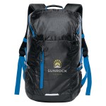 Whistler Backpack - TRN1 Black AzureBlue Embroidery Whistler Backpack - TRN1 Black AzureBlue Embroidery