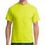 Port & Company® Tall Core Blend Tee - PC55T safetygreen Port & Company® Tall Core Blend Tee - PC55T safetygreen