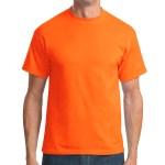 Port & Company® Tall Core Blend Tee - PC55T safetyorange Port & Company® Tall Core Blend Tee - PC55T safetyorange