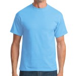 Port & Company® Tall Core Blend Tee - PC55T aquaticblue Port & Company® Tall Core Blend Tee - PC55T aquaticblue
